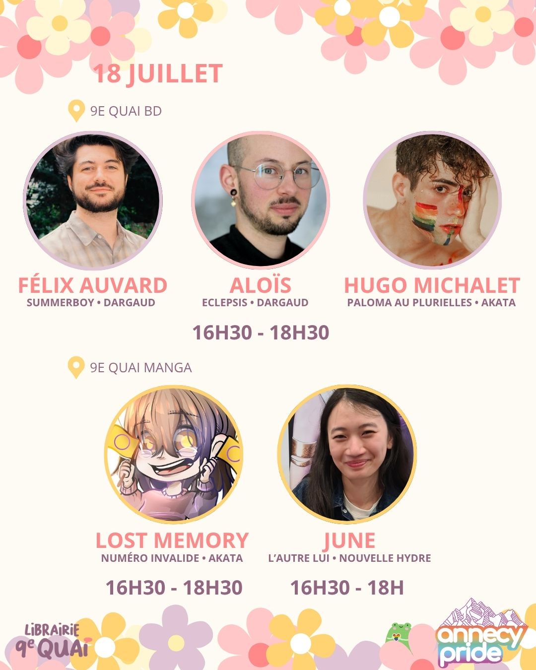 Affiche 9e Quai x Annecy Queer Festival 2026