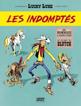 Couverture "Lucky Luke - Les indomptés"