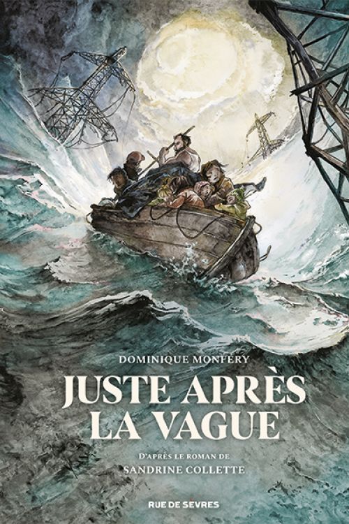 Couverture "Juste après la vague"