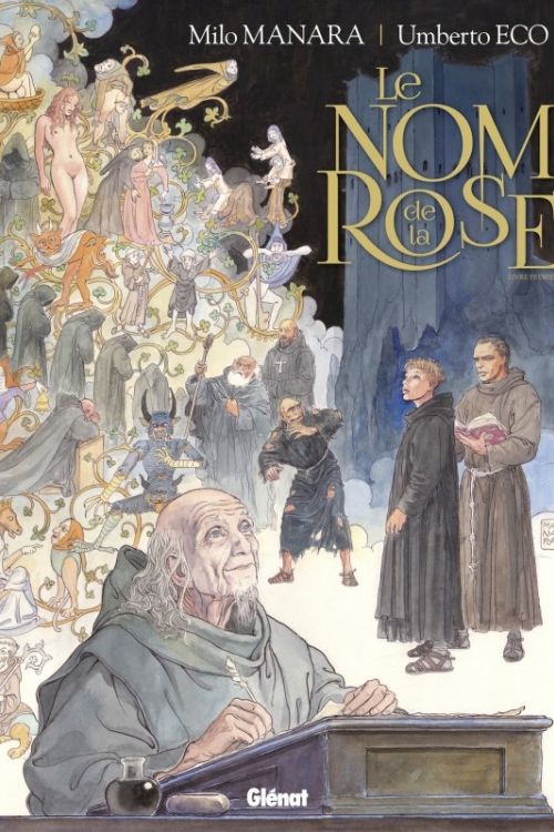 Couverture BD Le NOM de la ROSE