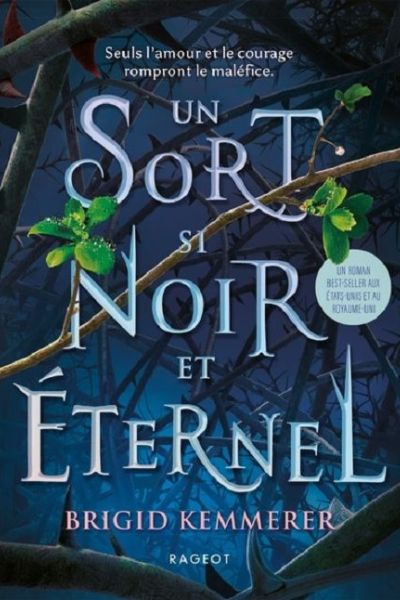 couverture livre Un Sort Si Noir et Eternel Brigid Kemmerer Rageot Editions 9e Quai Romance Annecy