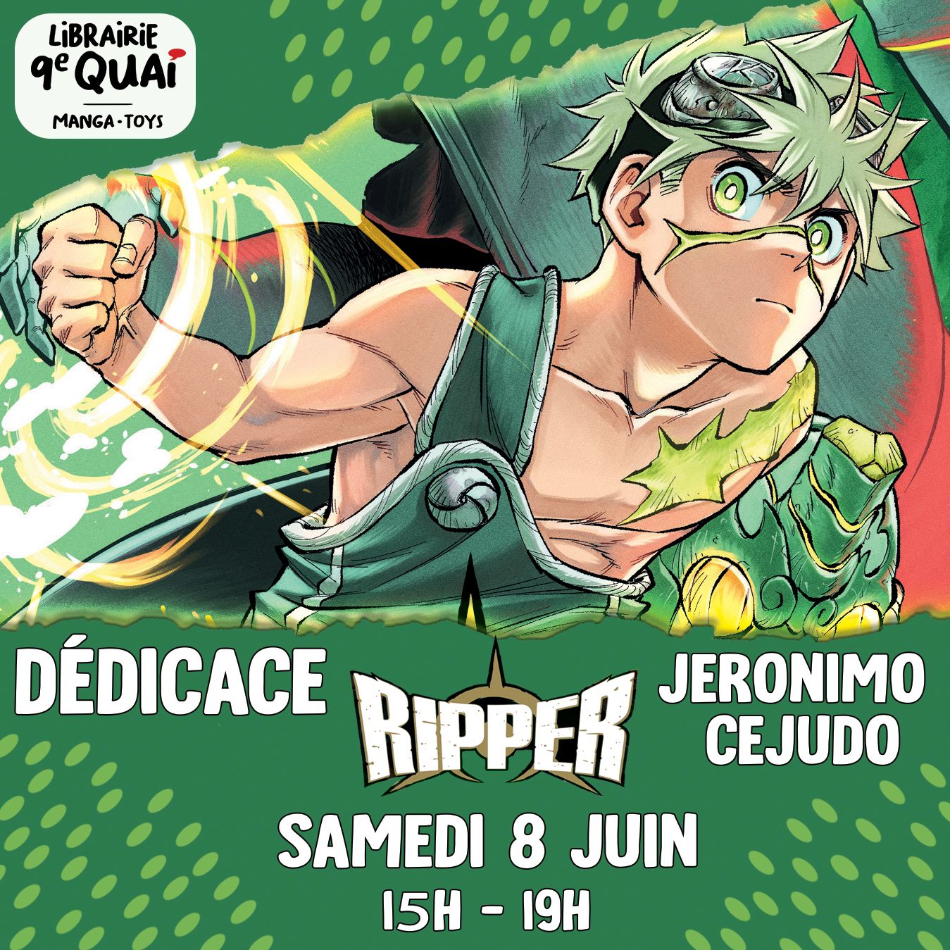 Affiche dédicace Ripper